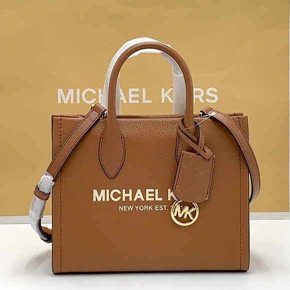 MICHAEL KORS MIRELLA SMALL SHOPPER
TOTE SHOULDER CROSSBODY BAG
PEBBLED LEATHER - Picture 2 of 15